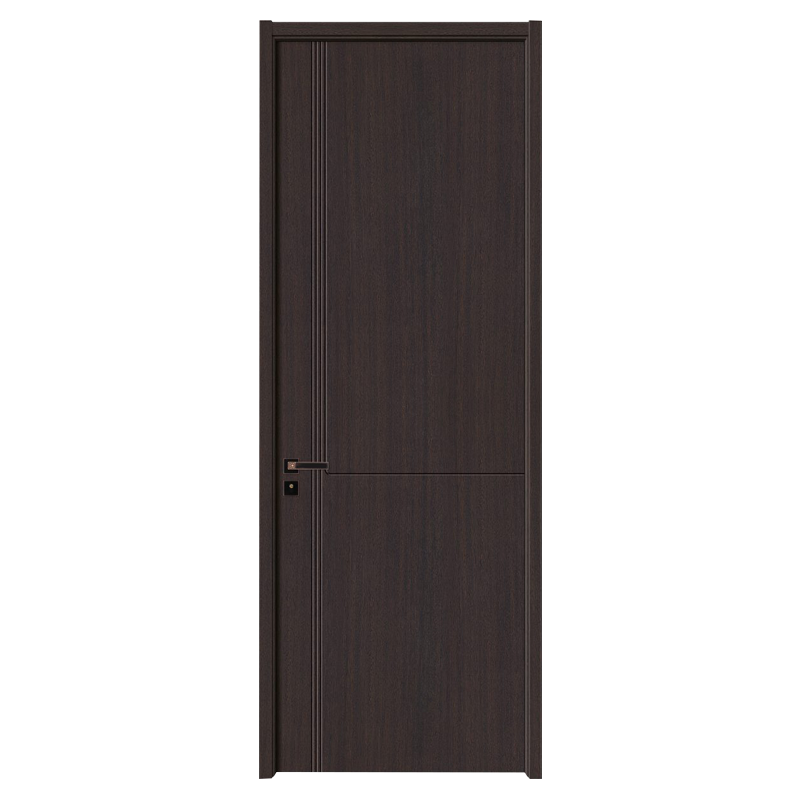 GW-113 Puerta interior MDF de PVC negro