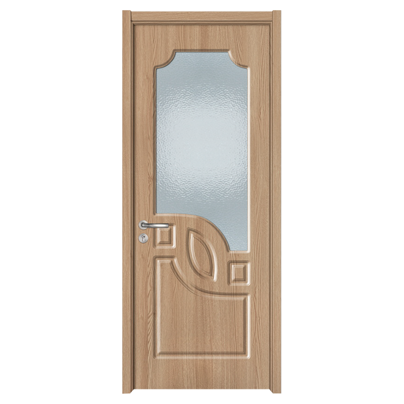 GA20-110B Puerta de baño de cocina impermeable tallada en roble claro