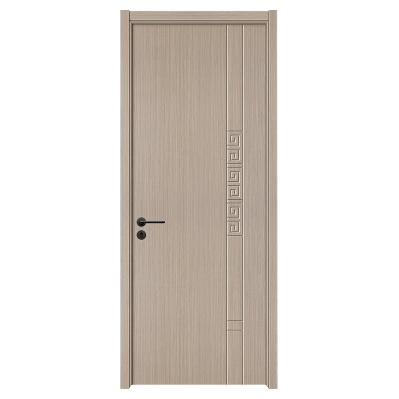 Puerta de madera de PVC de estilo chino con patrón de nubes auspiciosas de alto grado GA20-31