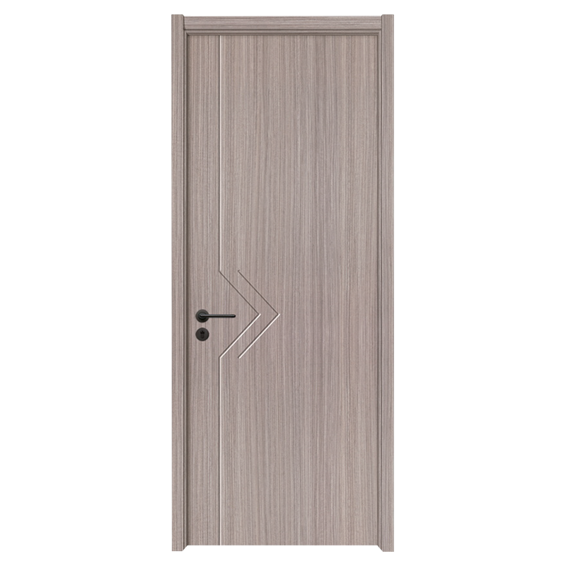 GA20-44 Puerta de oficina de hotel de PVC con interior moderno gris