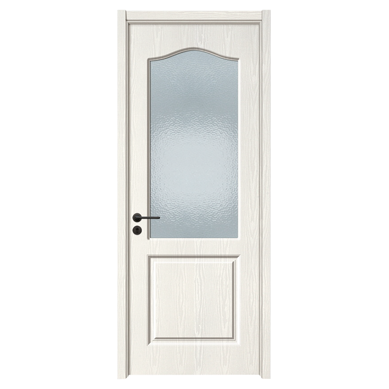 GA20-62B Puerta de madera de vidrio contrachapado de fresno manchuriano blanco